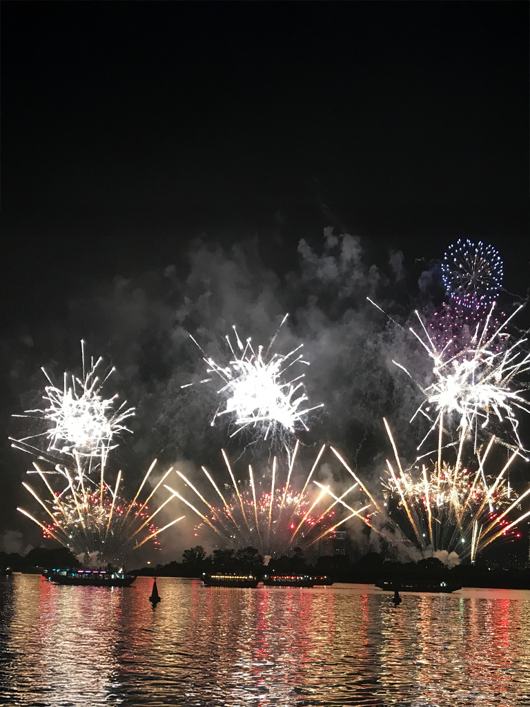 スターアイランド花火